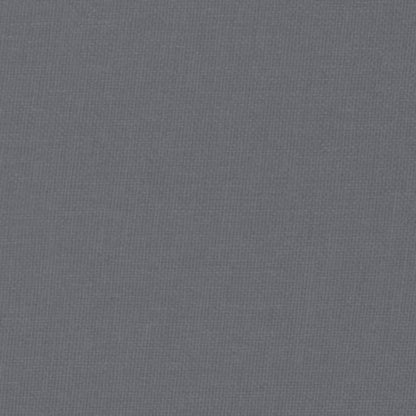 Vilstol med fotpall mörkgrå tyg