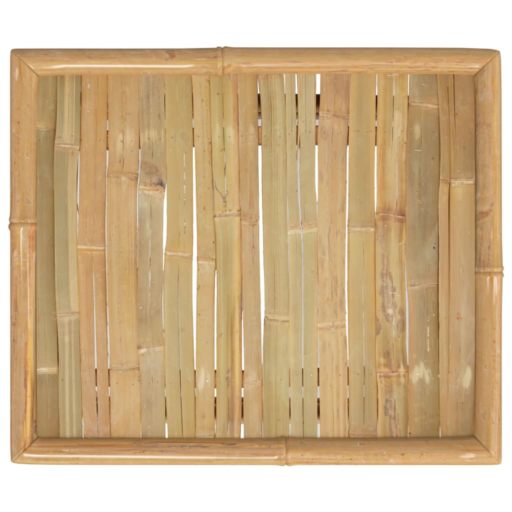 Trädgårdsbord 65x55x30 cm bambu