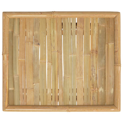 Trädgårdsbord 65x55x30 cm bambu