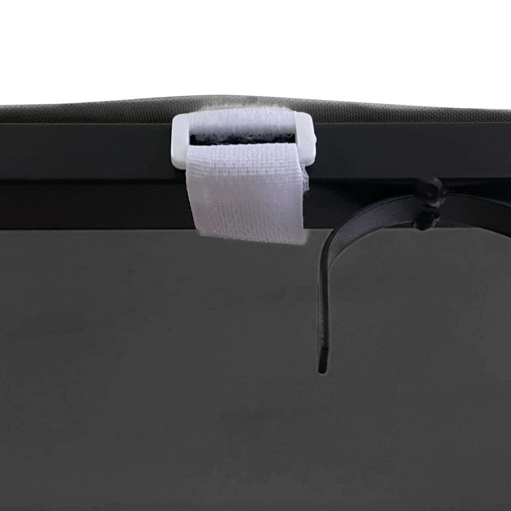 Paviljong antracit 2x2,3 m 180 g/m² tyg och stål