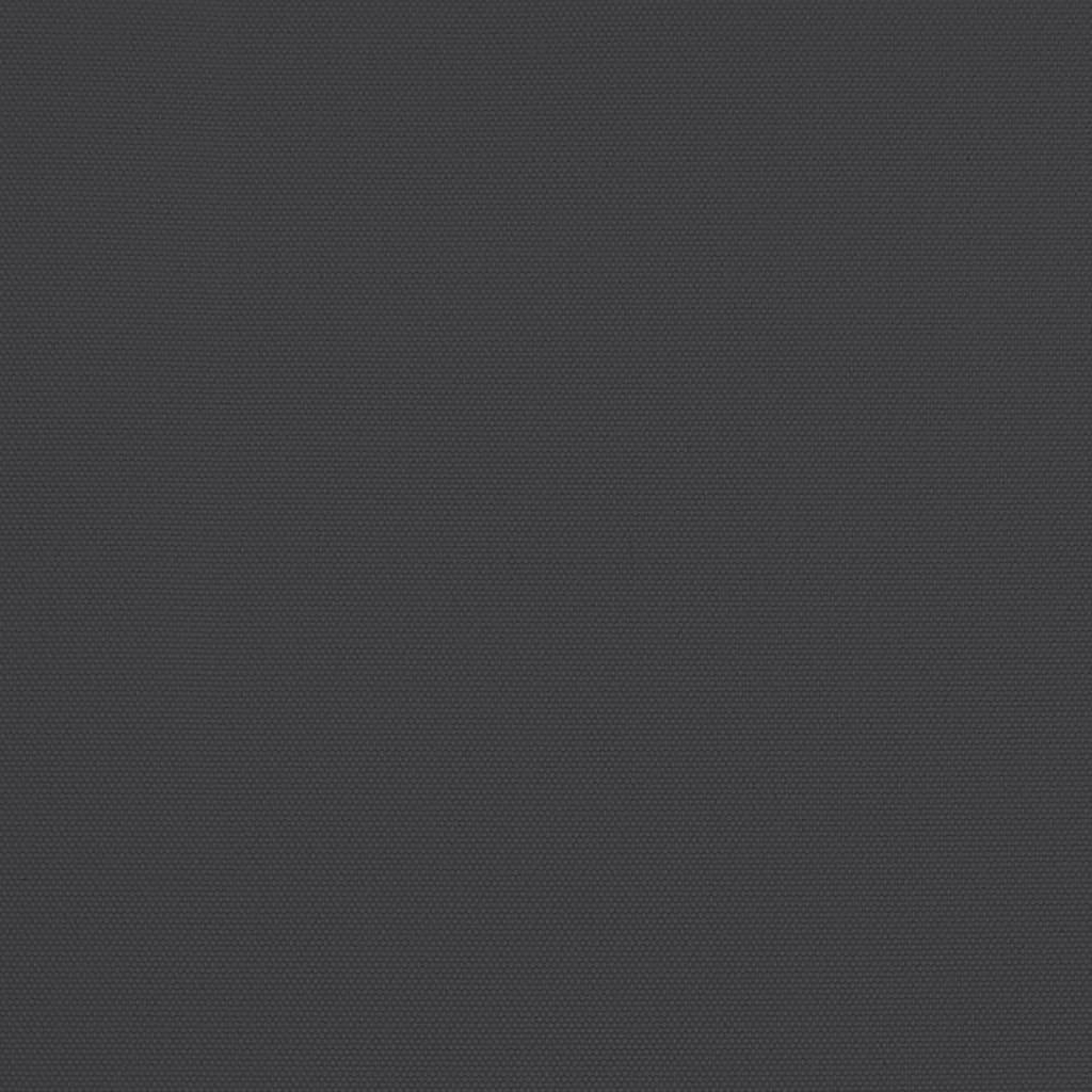 Trädgårdsparasoll dubbelt svart 449x265 cm