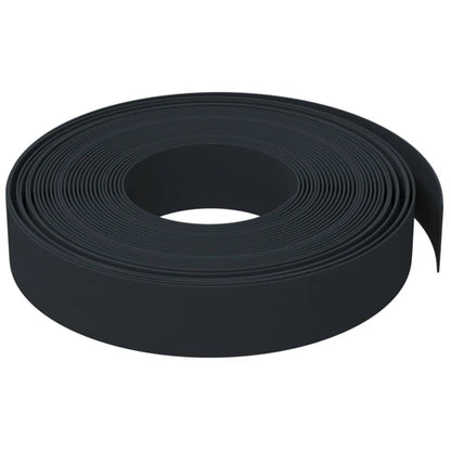 Rabattkant svart 3 st 10 m 10 cm polyeten