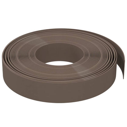 Rabattkant brun 3 st 10 m 10 cm polyeten