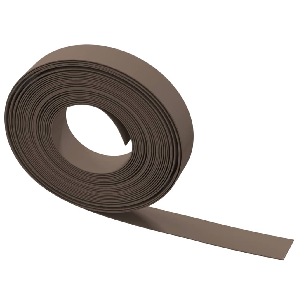 Rabattkant brun 4 st 10 m 10 cm polyeten