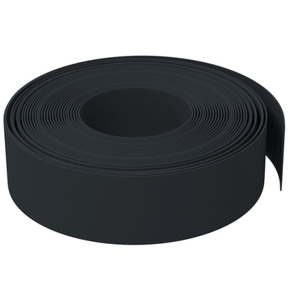 Rabattkant svart 4 st 10 m 15 cm polyeten