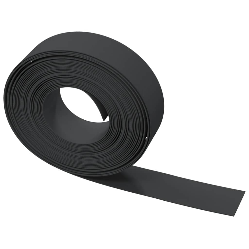 Rabattkant svart 5 st 10 m 15 cm polyeten