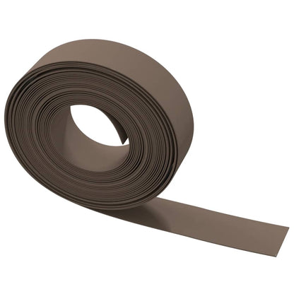 Rabattkant brun 2 st 10 m 15 cm polyeten