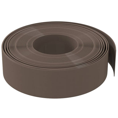 Rabattkant brun 4 st 10 m 15 cm polyeten