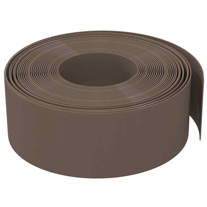 Rabattkant brun 3 st 10 m 20 cm polyeten