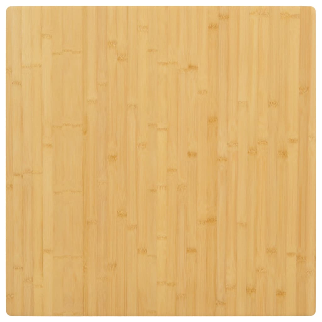 Bordsskiva 70x70x2,5 cm bambu