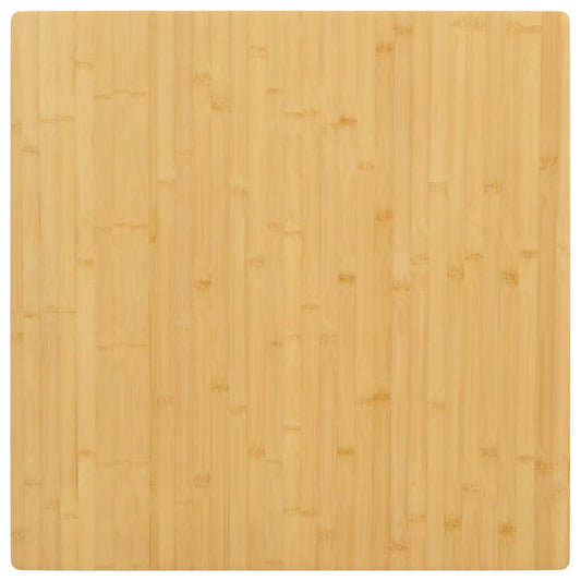 Bordsskiva 70x70x2,5 cm bambu