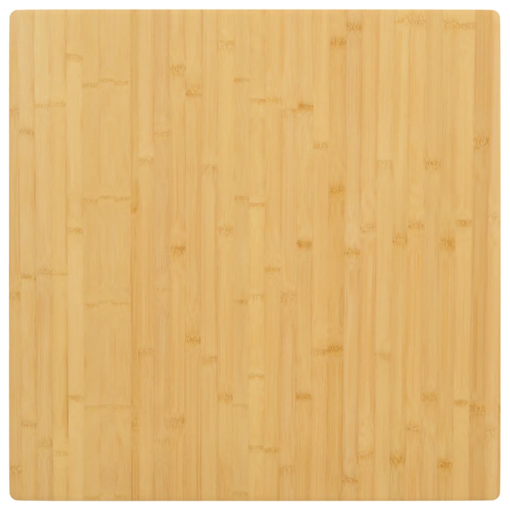 Bordsskiva 80x80x2,5 cm bambu