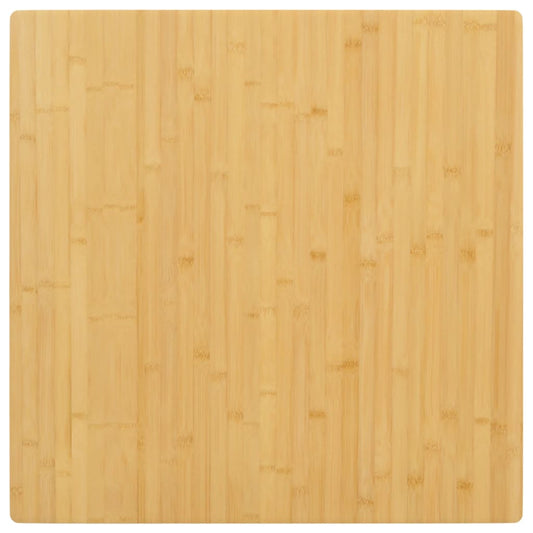 Bordsskiva 80x80x2,5 cm bambu