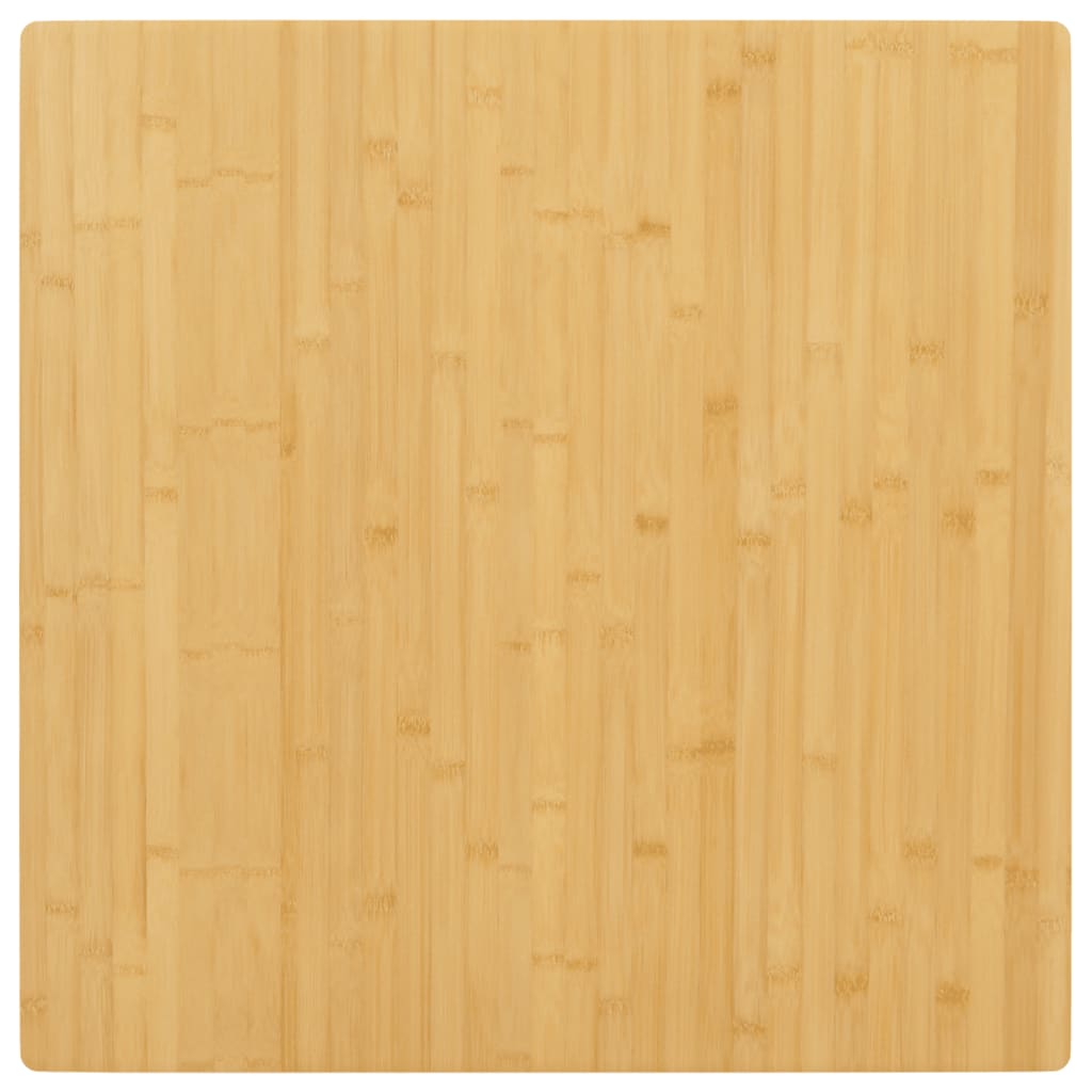 Bordsskiva 90x90x2,5 cm bambu