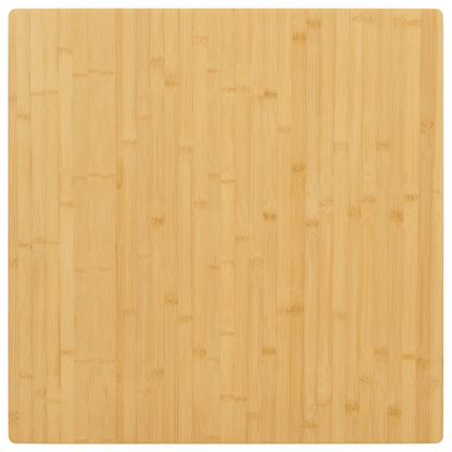 Bordsskiva 90x90x2,5 cm bambu