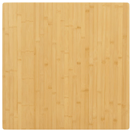 Bordsskiva 90x90x2,5 cm bambu