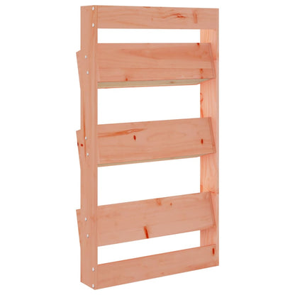 Odlingslåda för vägg 3 nivåer 60x18,5x110 cm massivt douglasträ