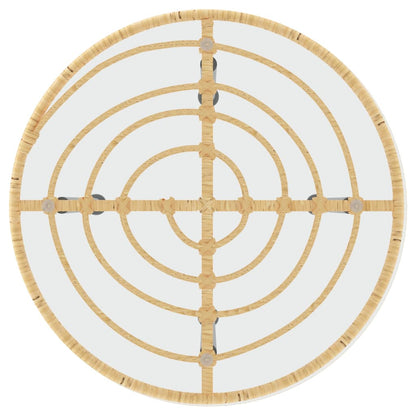 Matgrupp för trädgården 3 delar konstrotting