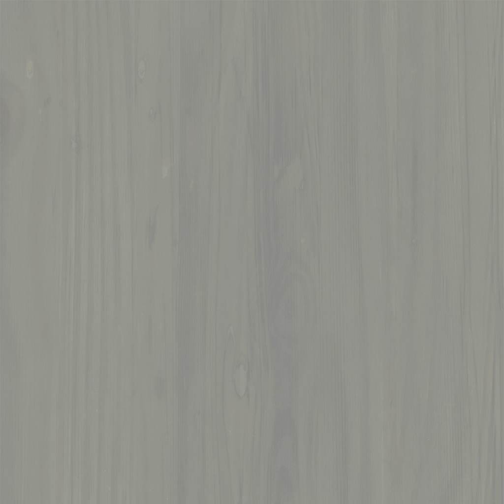Bokhylla VIGO grå 85x35x170 cm massiv furu