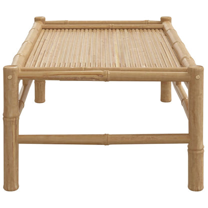 Trädgårdsbord 100x55x33 cm bambu