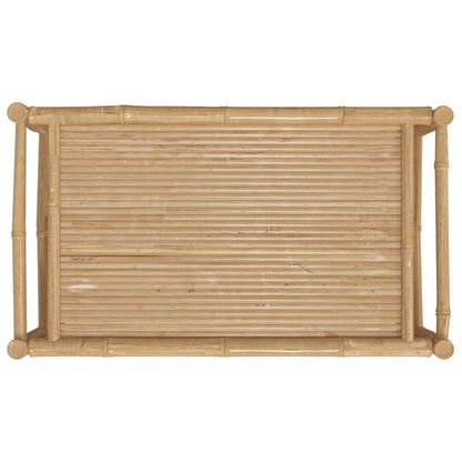 Trädgårdsbord 100x55x33 cm bambu