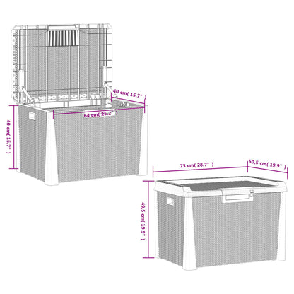 Dynbox antracit 125 L PP