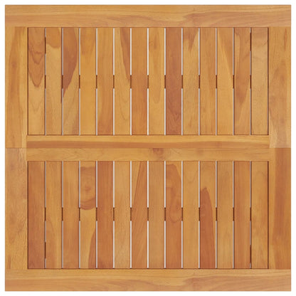 Bataviabord 85x85x75 cm massiv teak