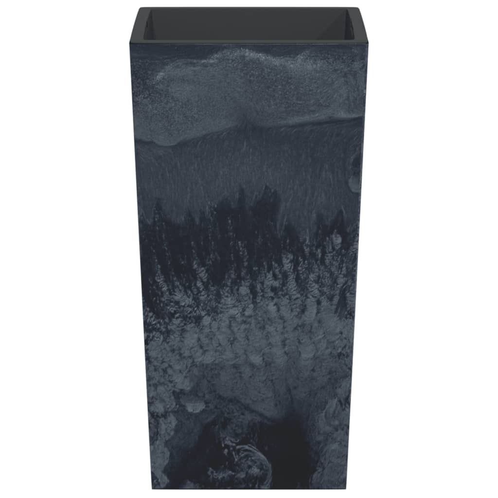Blomkruka avtagbar insida antracit 11/26,5 L PP betonglook