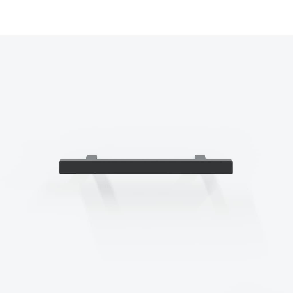 Sängbord 2 st vit 40x35x47,5 cm konstruerat trä