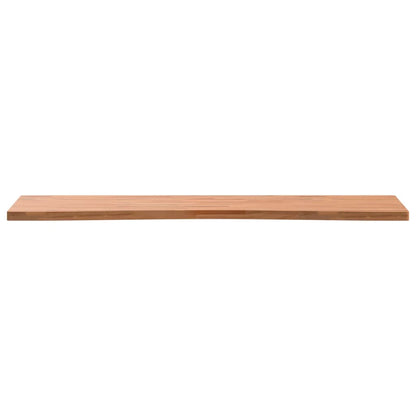 Bordsskiva 110x(55-60)x2,5 cm massivt bokträ