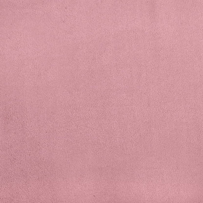 Dagbädd rosa 90x200 cm sammet