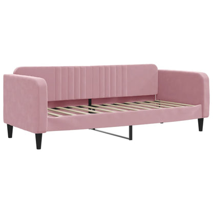 Dagbädd rosa 80x200 cm sammet