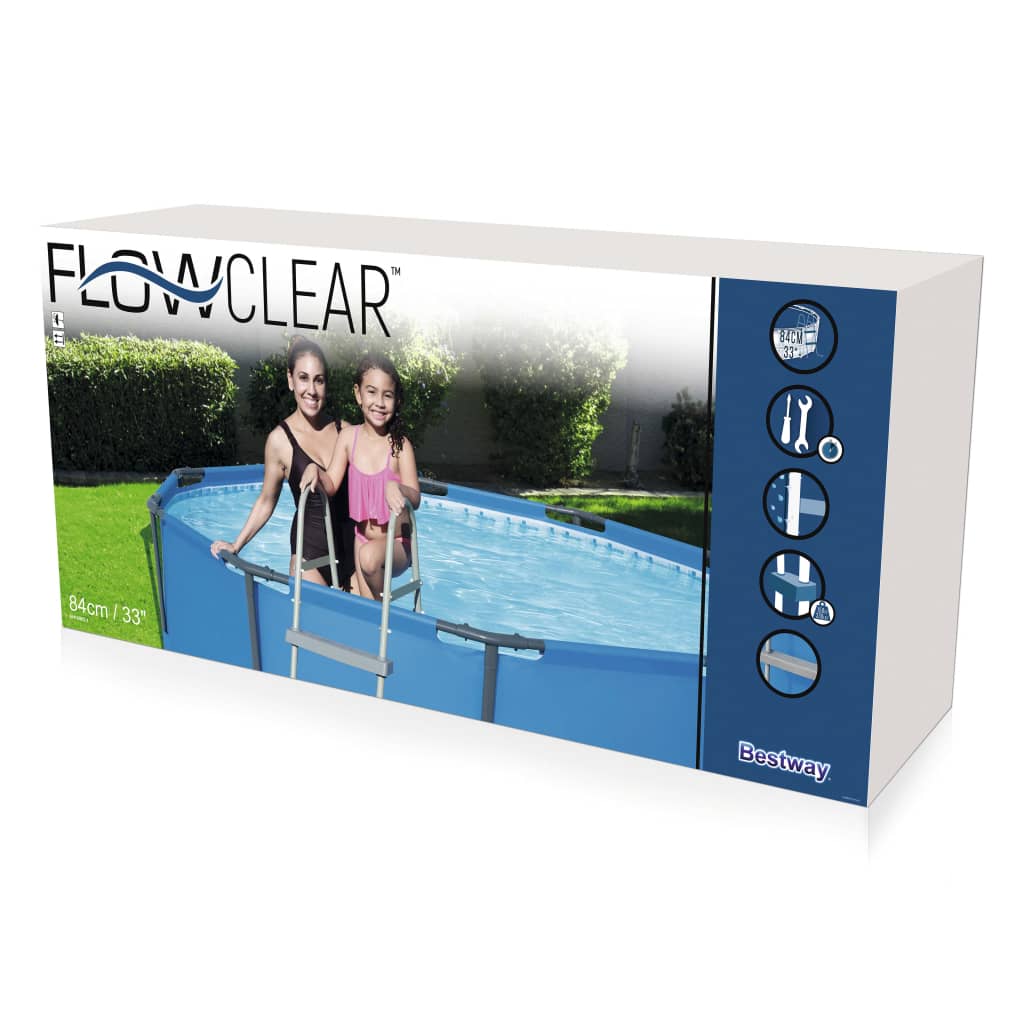 Bestway Poolstege Flowclear 4 steg 122 cm 58331