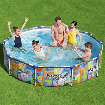 Bestway Pool med stålram Steel Pro 305x66 cm