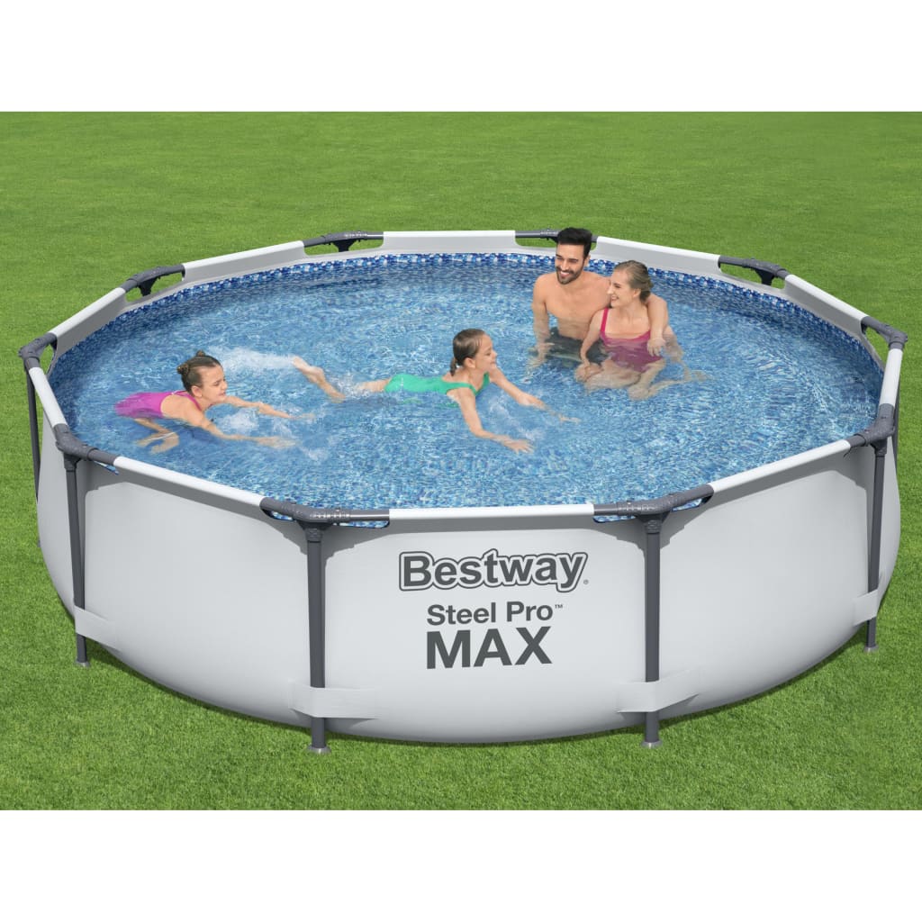 Bestway Pool Steel Pro MAX med tillbehör 305x76 cm