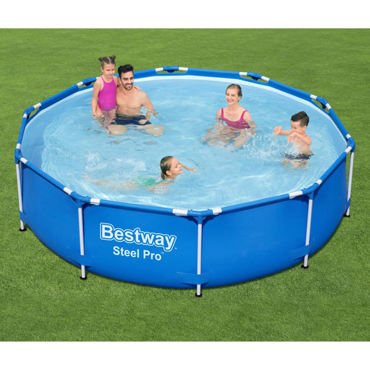 Bestway Pool med stålram Steel Pro 305x76 cm