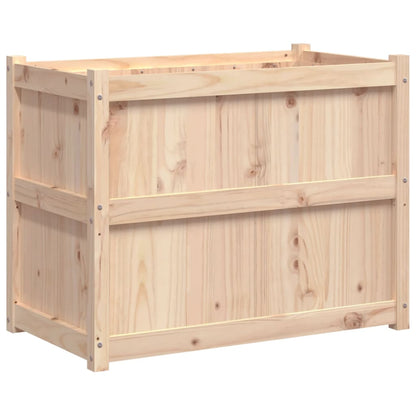 Odlingslåda 90x50x70 cm massivt furuträ