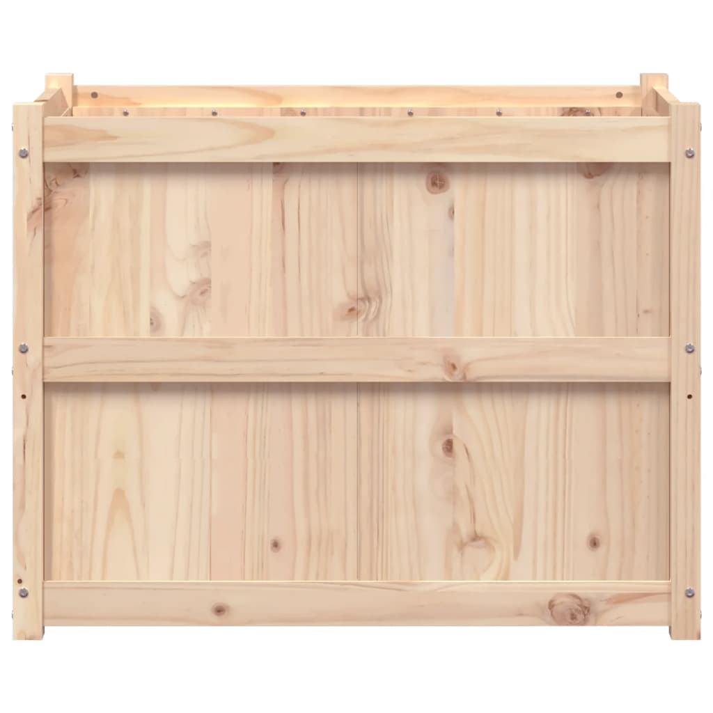 Odlingslåda 90x50x70 cm massivt furuträ