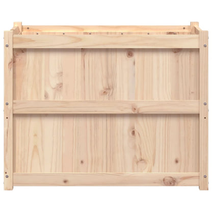 Odlingslåda 90x50x70 cm massivt furuträ
