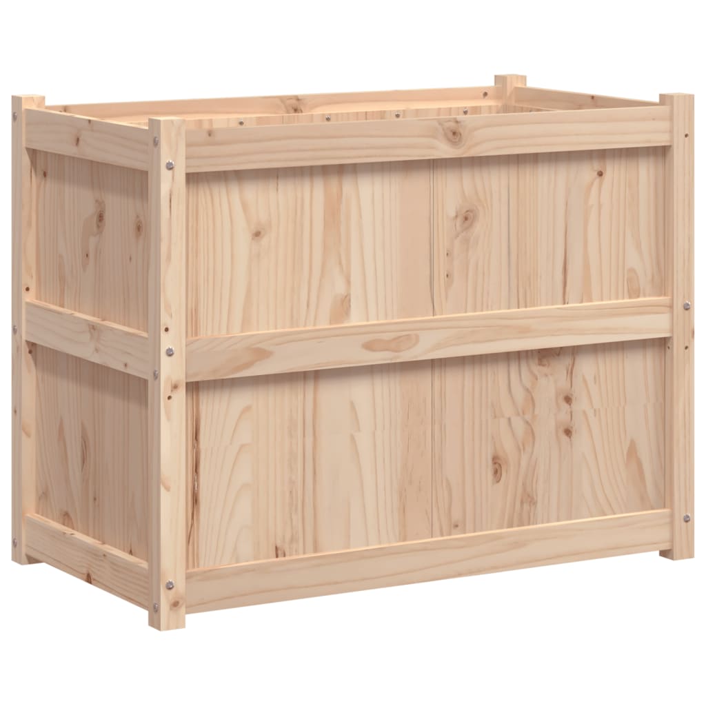 Odlingslåda 90x50x70 cm massivt furuträ