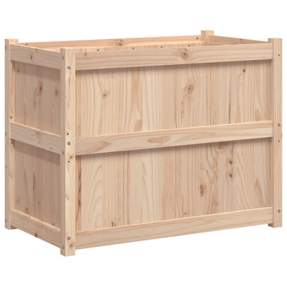 Odlingslåda 90x50x70 cm massivt furuträ