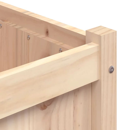 Odlingslåda 90x50x70 cm massivt furuträ
