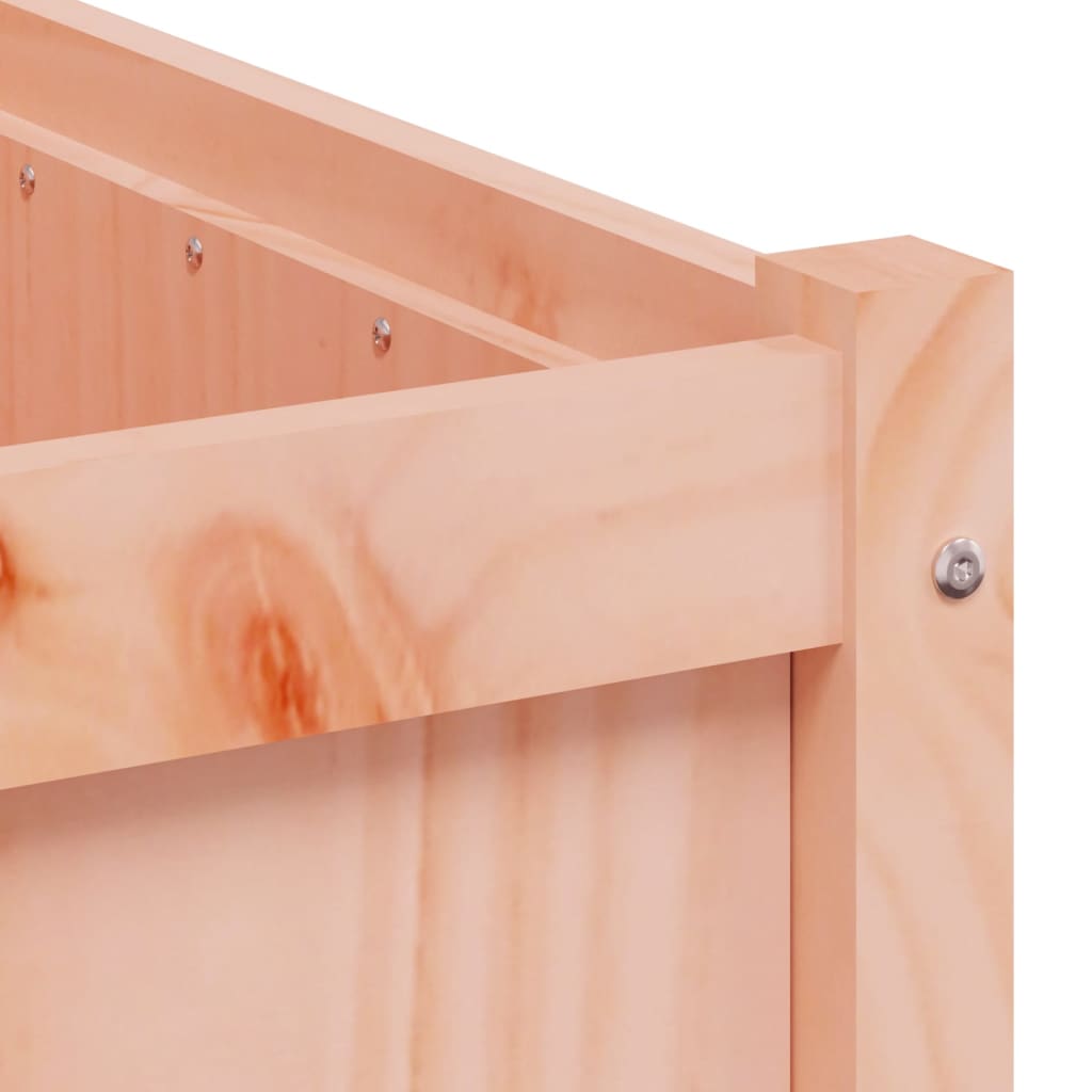 Planteringslådor 2 st massivt douglasträ