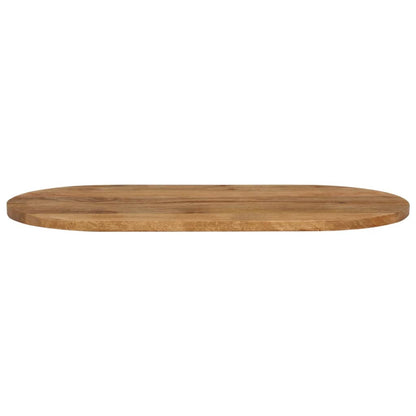 Bordsskiva 100x40x2,5 cm oval massivt mangoträ