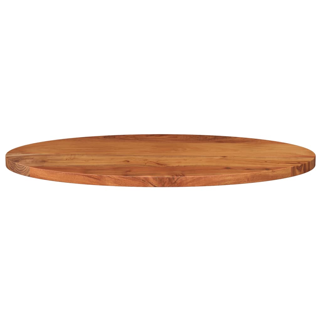 Bordsskiva 90x40x2,5 cm oval massivt akaciaträ