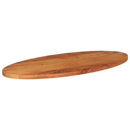 Bordsskiva 110x40x2,5 cm oval massivt akaciaträ