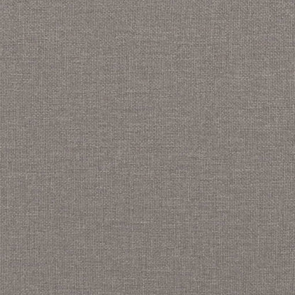 Fåtölj taupe 60 cm tyg