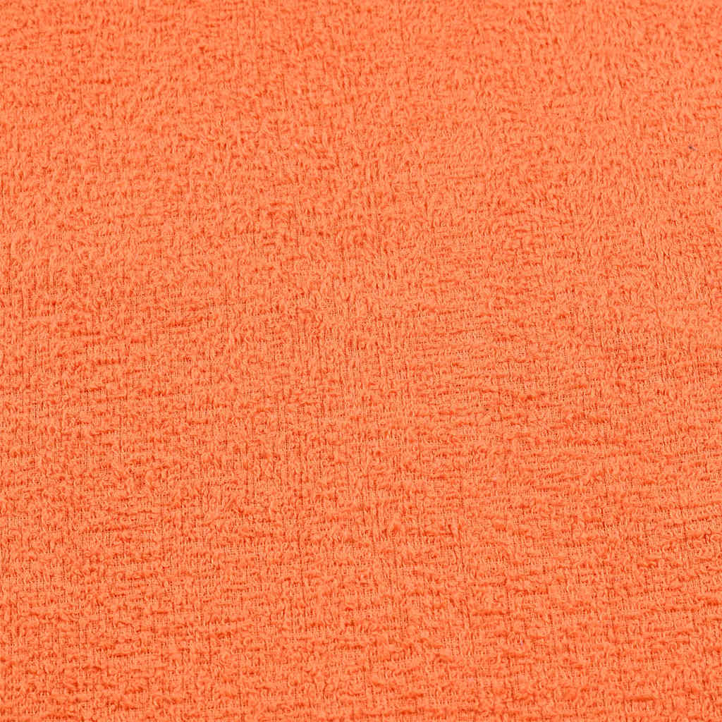 Duschhanddukar 10 st orange 70x140 cm 360 gsm 100% bomull