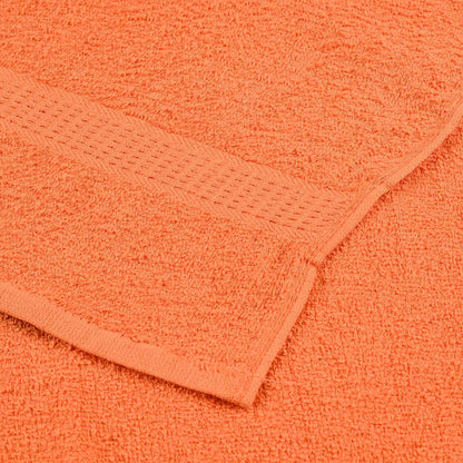 Badlakan 4 st orange 100x150 cm 360 gsm 100% bomull