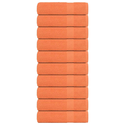 Badlakan 10 st orange 100x150 cm 360 gsm 100% bomull